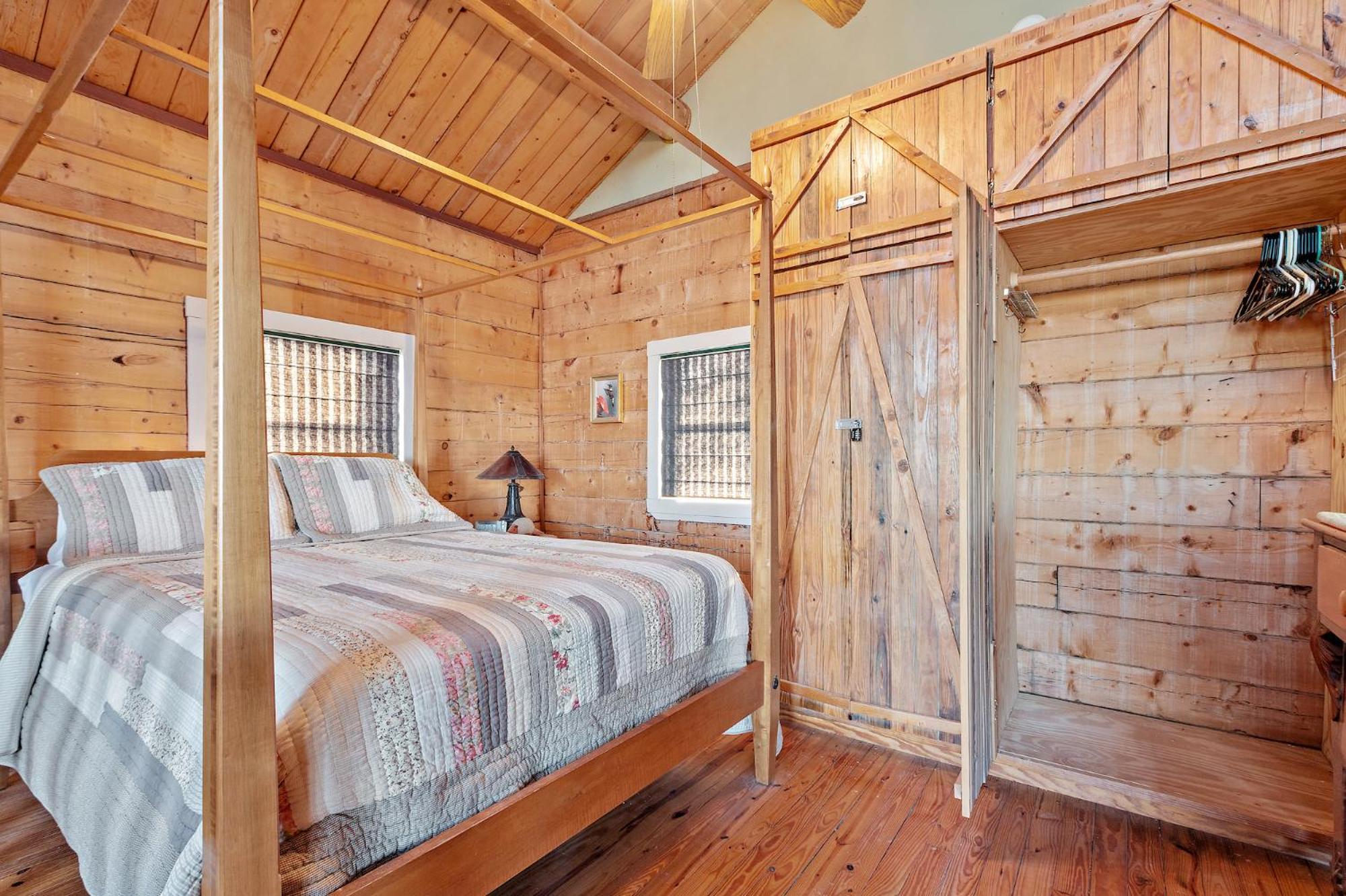 Mighty Oak Log Cabin Fredericksburg Bagian luar foto