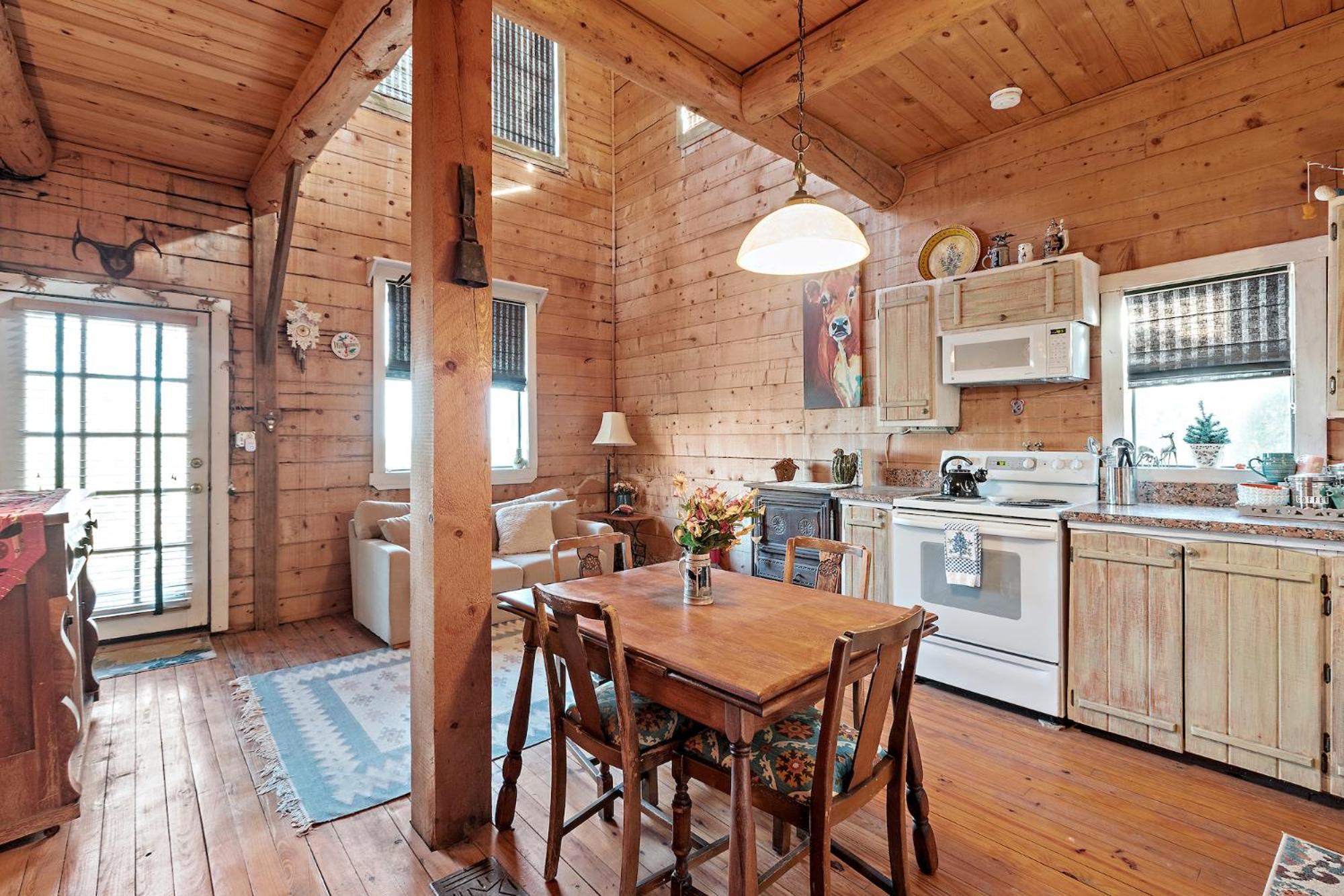 Mighty Oak Log Cabin Fredericksburg Bagian luar foto