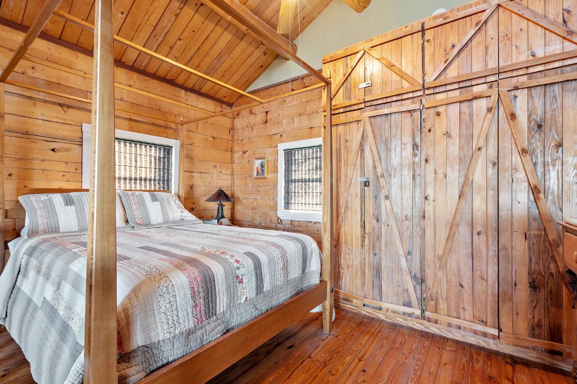 Mighty Oak Log Cabin Fredericksburg Bagian luar foto